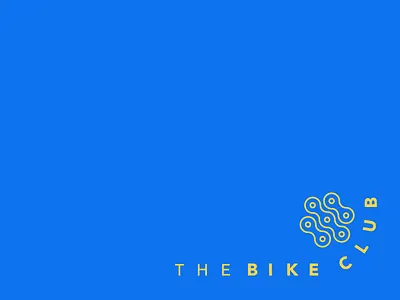 Bike Club Logo branding cycle logo lucas jubb mark minimal start up typography