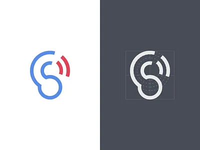 logo for a smart earphone earphone logo voice