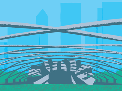 Summer in Chicago chicago millennium park summer