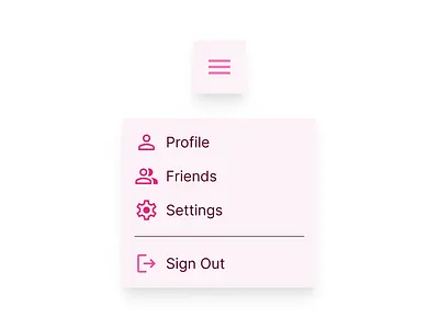 Dropdown Menu app dailyui dropdown figma menu ui ux