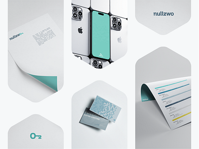 nullzwo branding artificial intelligence brand guide branding business business card coding color pallete cyber security digital graphic design innovation logo marketing minimal minimalist modern presentation programming software tech company