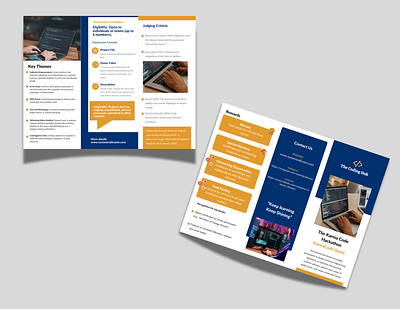 Trifold business brochure design banner design brochure design business brochure flyer design graphic design poster trifold brochure ui design user interface