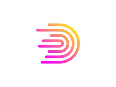 D brand branding flat icon identity logo logo design logotype symbol type typography vector