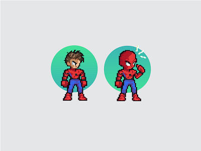 Spiderman Homecoming 🕷️ character character design gradient hero homecoming illustration marvel spider spider man spiderman vector