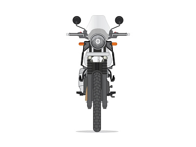 Royal Enfield Himalayan bike design himalayan illustration royal enfield vector