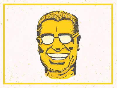 Vince Lombardi football halftone lombardi nfl sport sports art