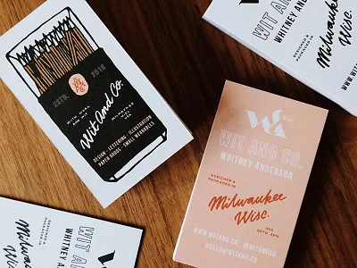 Cards branding business cards illustration lettering