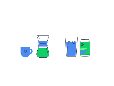 Pyxl Site Icons animation chemex coffee gif icons illustration la croix pyxl