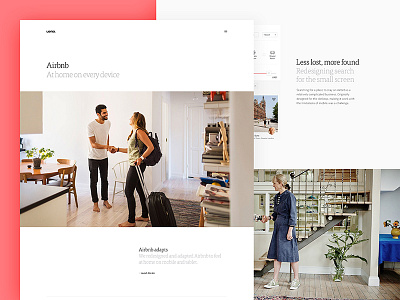 Case Study – Airbnb airbnb branding case study responsive travel ueno website