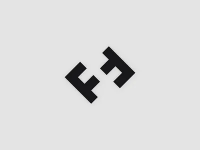 F + F + H brand concept logo logotype monogram trademark