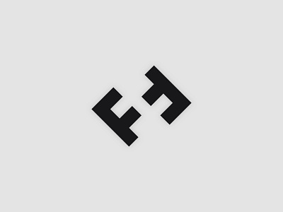 F + F + H brand concept logo logotype monogram trademark