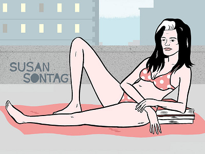 Susan Sontag bikini susan sontag writers