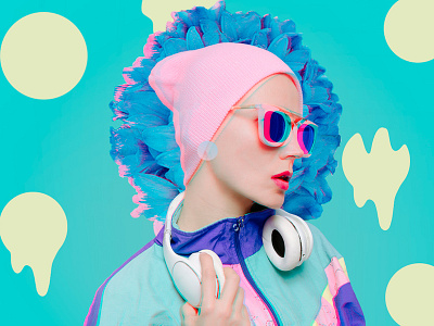 Fashion Collage collage fashion girl model pink style trendy