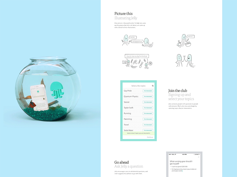 Case Study – Jelly app case study design jelly mobile product ueno