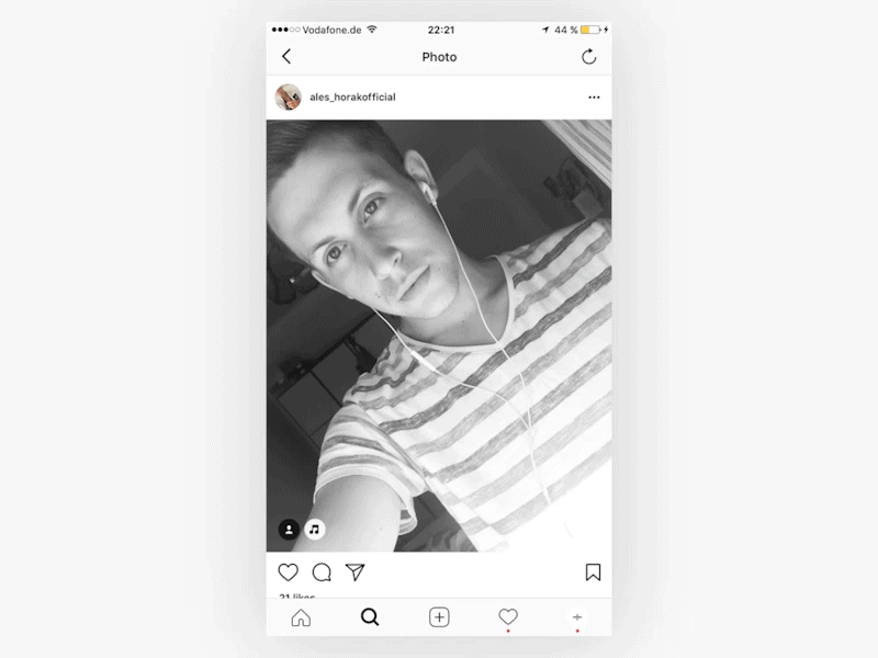 Instagram x Spotify x Apple Music? berlin design feature fun idea instagram interface player spotify ui update ux