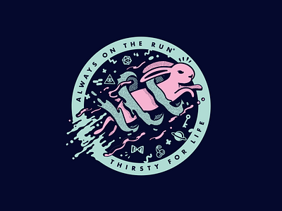 Warped 80s 90s fun logo rabbit streetwear warped