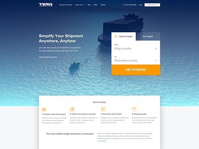 Freight Shipping and Transport Logistics