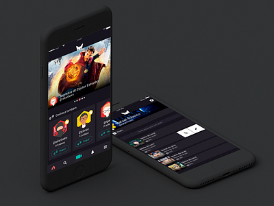 Lynx App app games ios iphone live movies nerd rio de janeiro series streaming ui ux