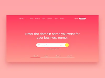 Envose ui ux web design