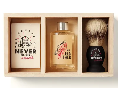 Old School Hipster Logo Badges 2 bottle death feather grave hope logo bundle logo kit logo pack unusual logos