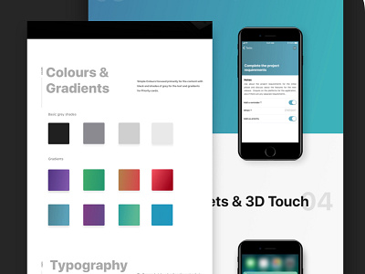 Prioritize for iOS - Style guide and Case study case study complex reduction interaction design ios ios11 styleguide