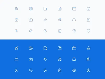 24px blue line icons add bolt calendar delete document icon icons lock notification print settings wallet