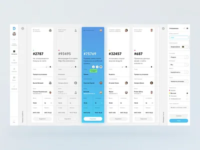 Deskman clean dashboard desktop flat fullscreen grid minimalism responsive sketch ui ux wip