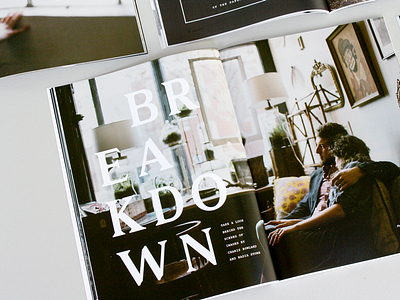 Mozi Layout article layout magazine mozi photography publication typography