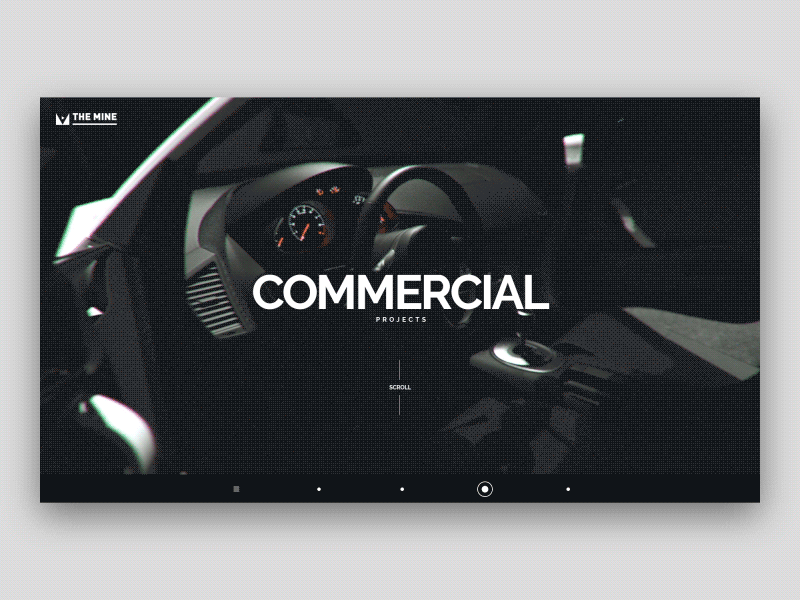 The Mine - Website animation the mine ui ux video web design webshocker website