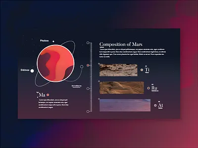Mars elements mars periodic space ui ux
