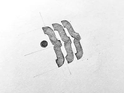 Curly programmers :) curly braces human it logo man negative space people programming sketch