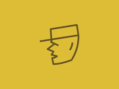 Bailey Ration Logo Mascot army branding brandmark lines logo logo design logomark mascot yellow