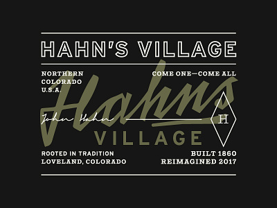 Citizen Hahn branding building grids line work lines logo pattern signage system typography