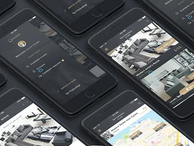Instabed agency ios mobile mobiledesign wanderagencyla