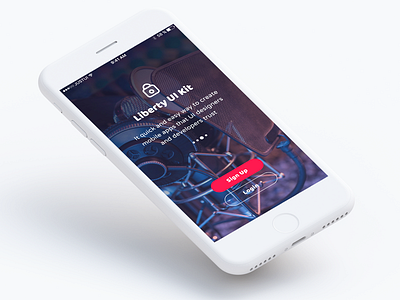 Liberty Mobile UI Kit app liberty mobile screen ui kit