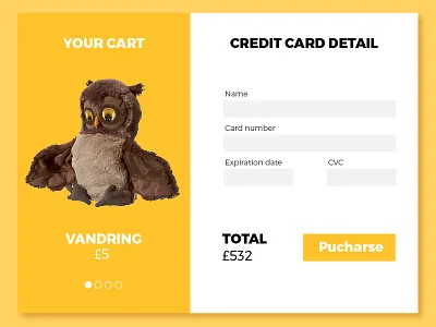 Credit Card Checkout checkout creditcard dailyui ikea