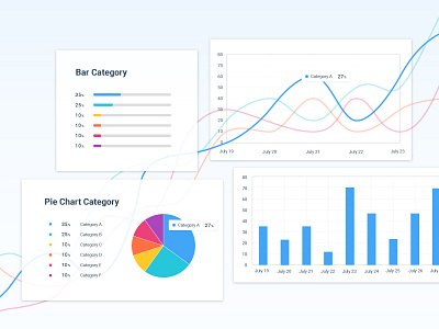 Data Visualization bar bar chart chart dashboard data graph graph collection line graph prototype ui user interface visualization