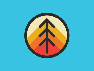 Tree Badge badge icon tree