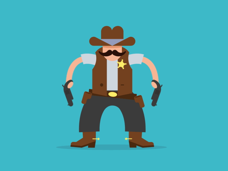 The Gunner's Dream animation bold character design graphics motion