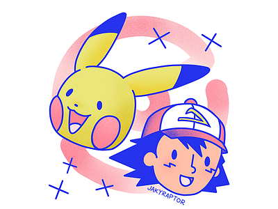 day 5/30 - best friends 30daydrawingchallenge ash best friends pikachu pokemon