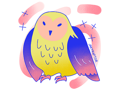 day 2/30 - favorite animal 30daydrawingchallenge animal barn owl owl