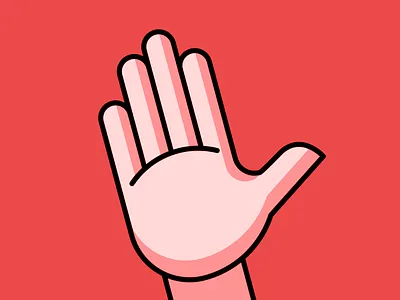 Stop hand stop