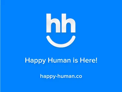 My new agency :) agency happy human layout logo ui ux visual web