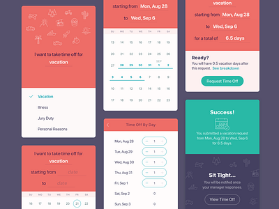 Take a vacation - Part 2 date form picker pto vacation