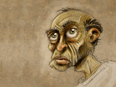 Green Portrait 2 characterdesign digitalpainting drawing sketch
