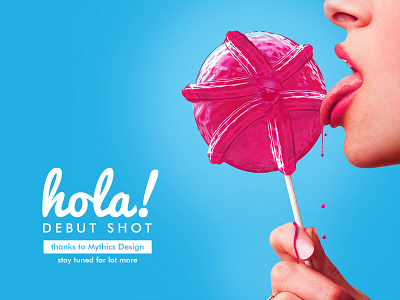 Hola! Dribbblers. debut shot