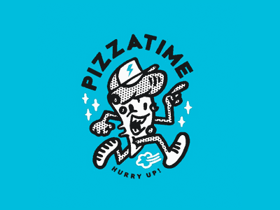 pizzatime drawing fresh illustration pizza sketch