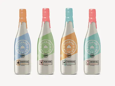 Branding IV beer branding packaging sycamore brewing