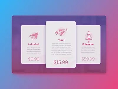 Pricing - Daily UI #030 - Freebie daily ui dailyuichallenge free freebie payments pricing sketch subscribtion uiux webdesign