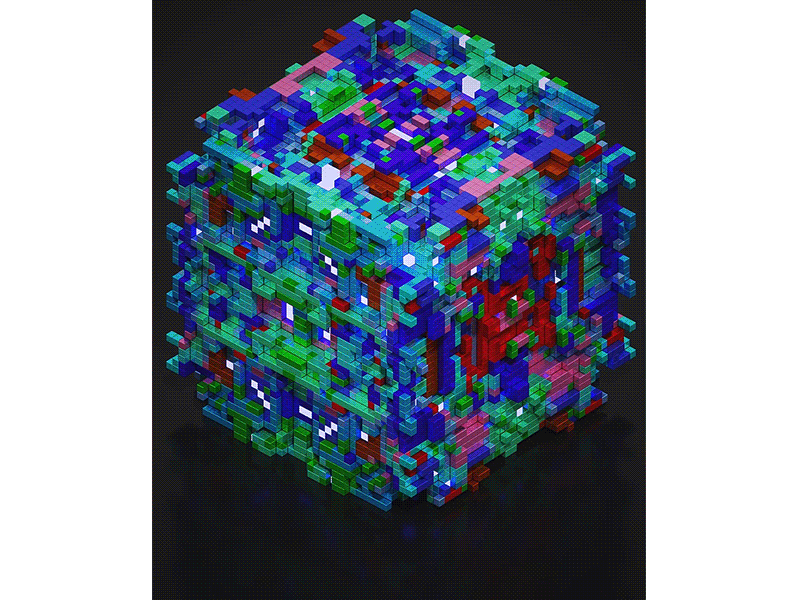 010817 COLORBOX 3d box color cube light s0apii voxel